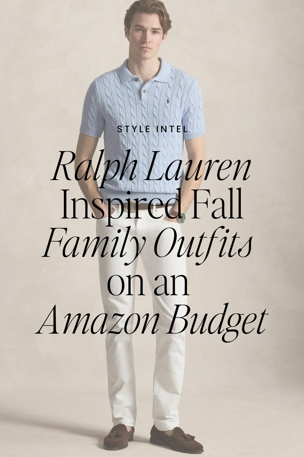 Ralph Lauren inspired fall family photo outfits — on an Amazon budget 🤎 If you love that classic, polished fall look for family pictures, I pulled together Amazon finds that give the same timeless feel for less. Think cable knit sweaters, plaid, chocolate brown, navy, cream, olive, suede boots, loafers + preppy layers for mom, dad and kids.

Perfect for fall family photos, Christmas card pictures + anyone who wants coordinated family outfits that feel elevated and classic without everyone matching.

#LTKFindsUnder100 #LTKFamily #AmazonFashion #FallFamilyPhoto

#LTKMens #LTKKids
