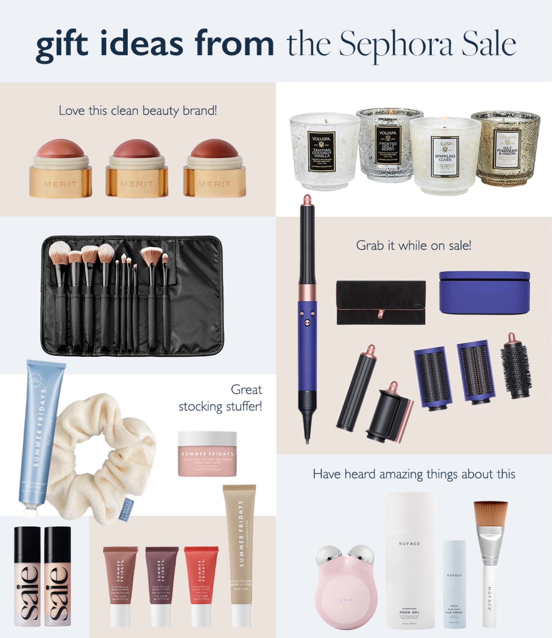 Holiday gift ideas from the Sephora Sale! 

#LTKbeauty #LTKHoliday #LTKsalealert