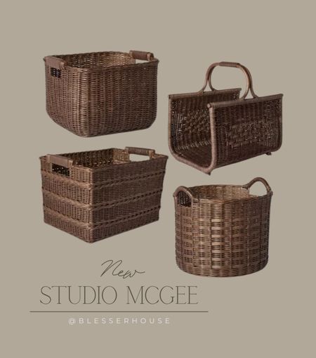 New rattan  baskets! 

Target, Studio McGee, console table baskets, log holder, target, shea mcgee 

#LTKHome