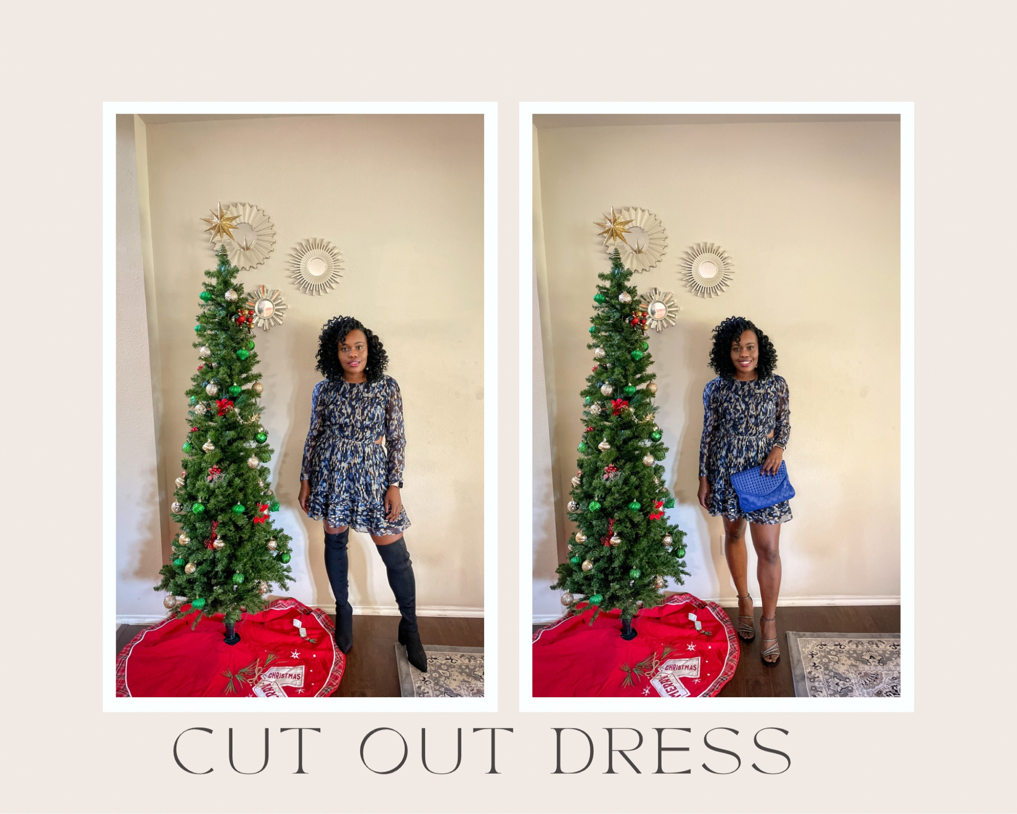 Cut Out Dress Moment 

#LTKHoliday #LTKstyletip #LTKSeasonal