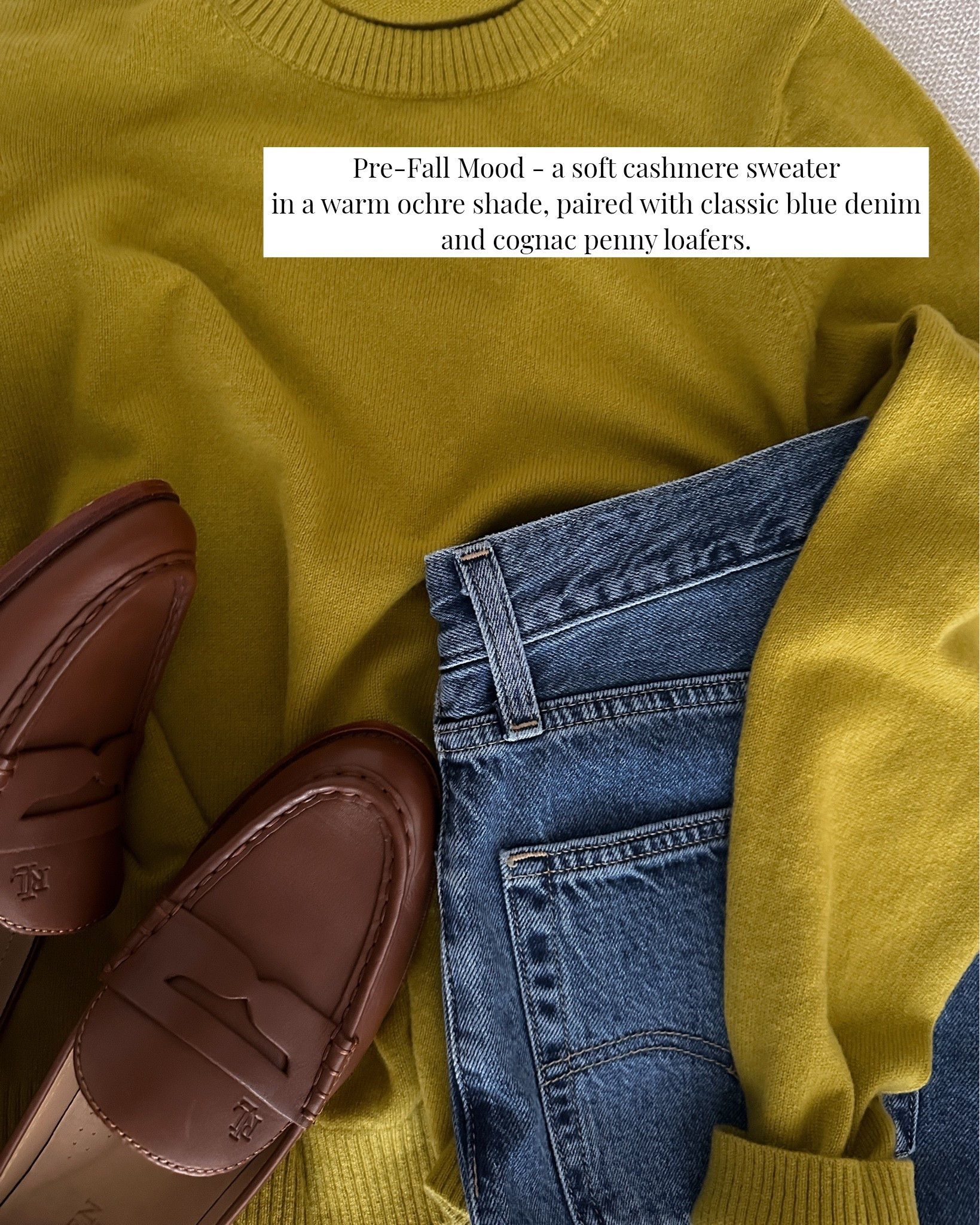 Pre-Fall Inspirations 🍂
- crewneck - @Boden (UK)  , true to size, regular fit, 100% Cashmere 
- Classic mid-wash jeans
- RL loafers - true to size

Simple, timeless, and one of my favourite combinations for the transition into autumn.

#cashmere #ad #prefall #outfitinspiration

#LTKstyletip #LTKautumn #LTKworkwear