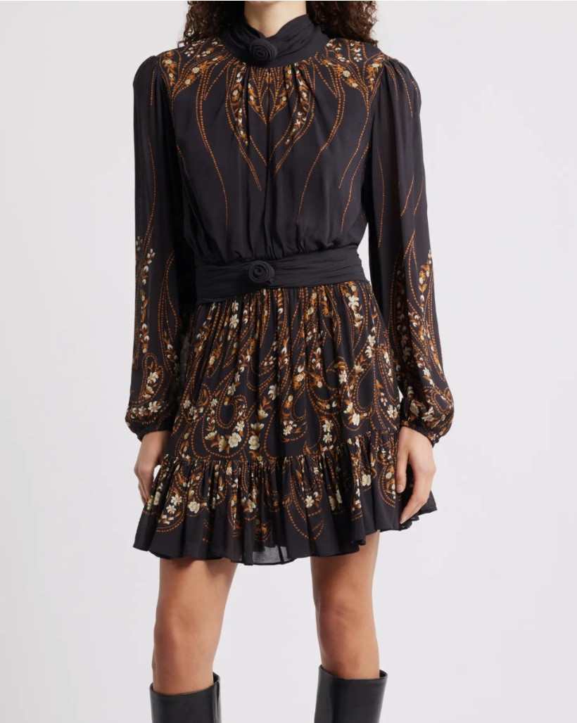 Farm Rio dress
Dress
Western boots
Black boots
Knee high boots 

#LTKSeasonal #LTKStyleTip #LTKShoeCrush