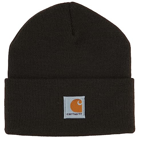 Carhartt Unisex Kids' Knit Beanie Watch Hat, Mustang Dark Brown | Amazon (US)