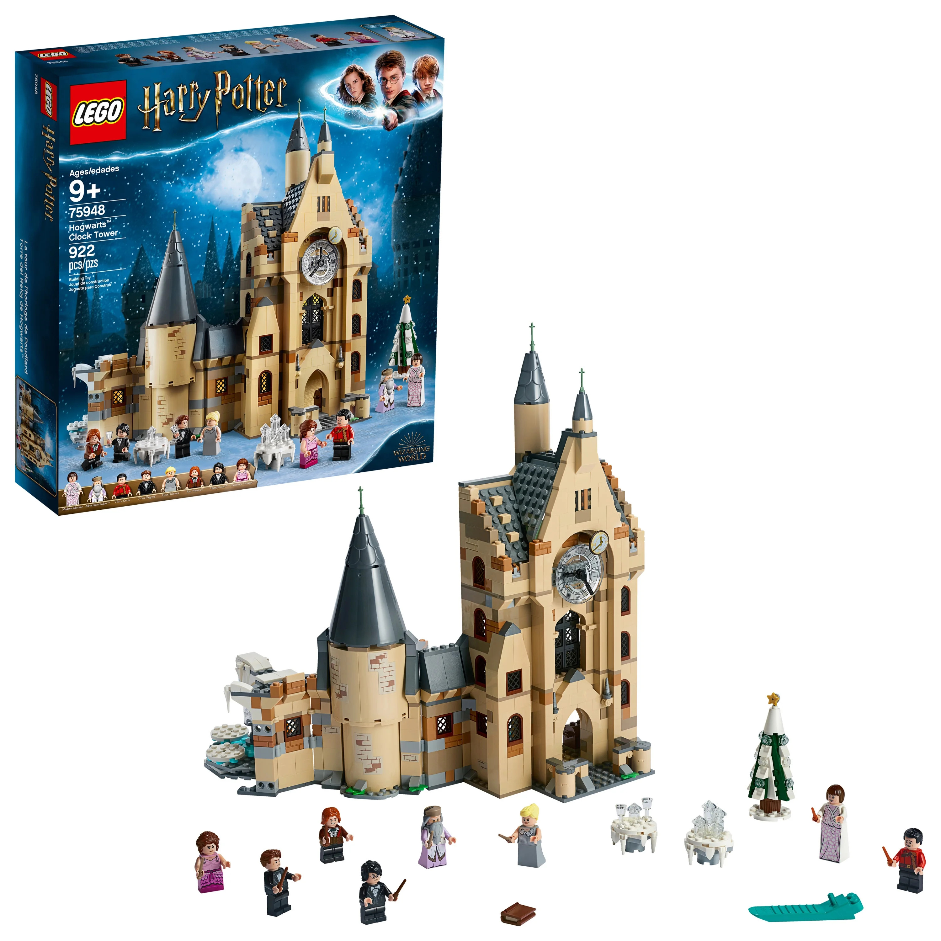 LEGO Harry Potter and The Goblet of Fire Hogwarts Castle Clock Tower 75948 - Walmart.com | Walmart (US)
