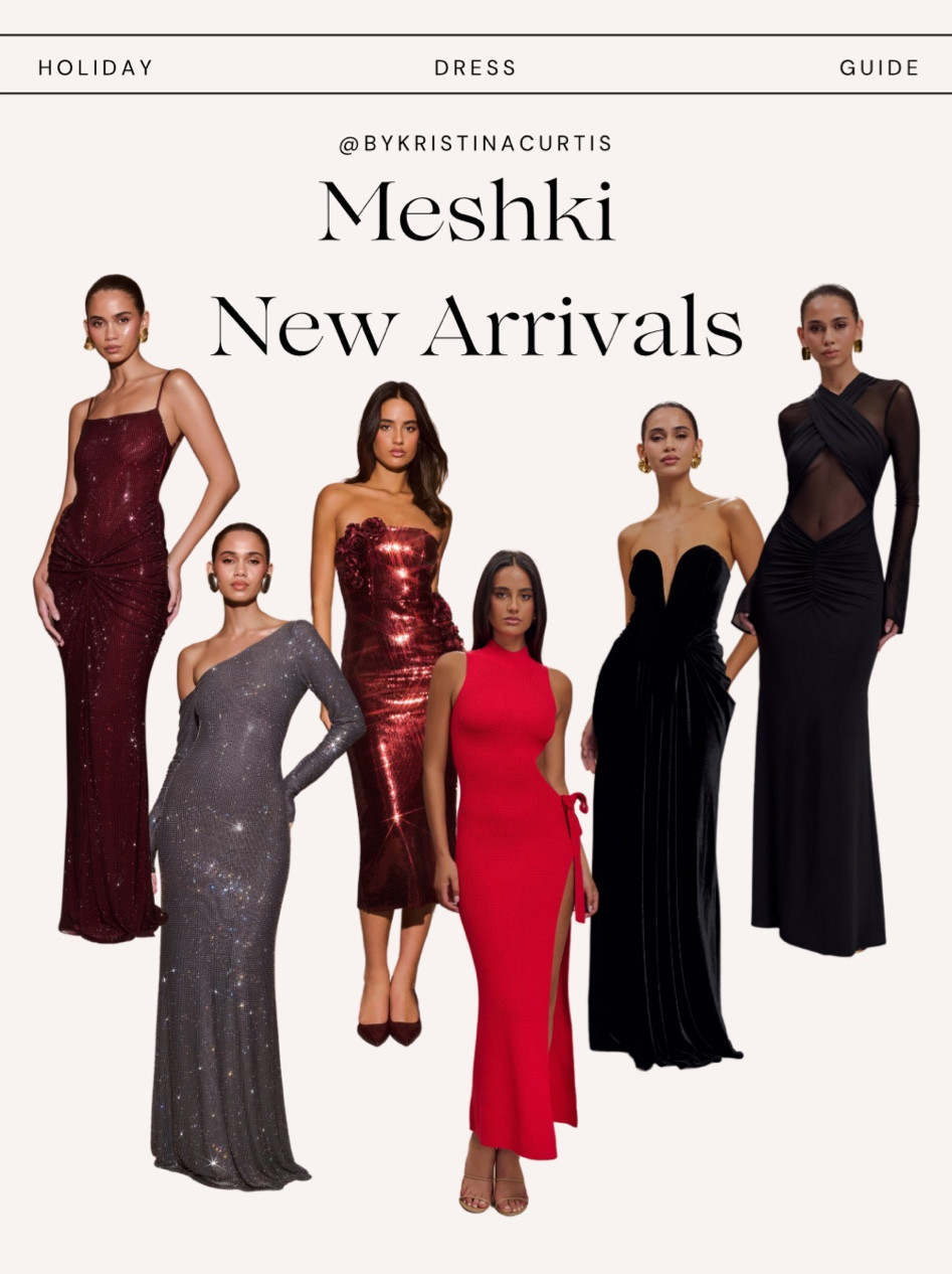 Holiday dress inspo! These are some new arrivals that caught my eye! 

#holidayoutfit#holidaydress#partydress#longdresses#eveningwear

#LTKParties #LTKStyleTip #LTKHoliday