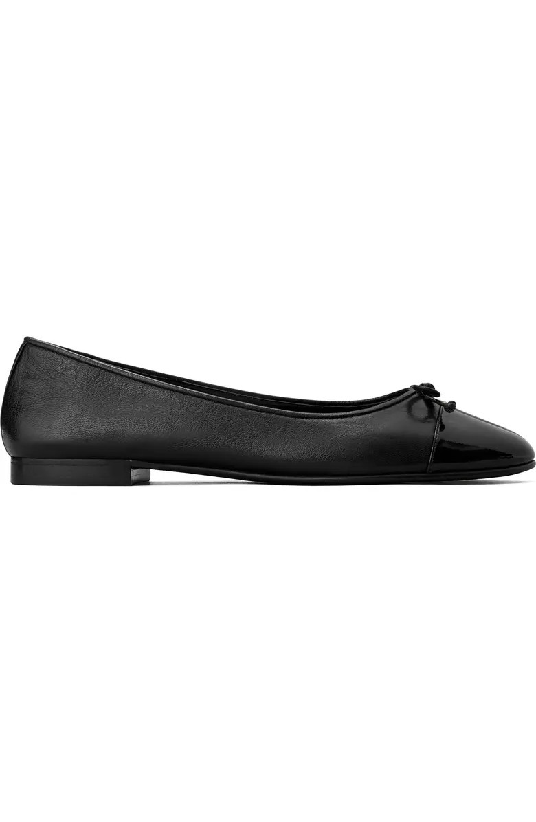 Cap Toe Ballet Flat (Women) | Nordstrom