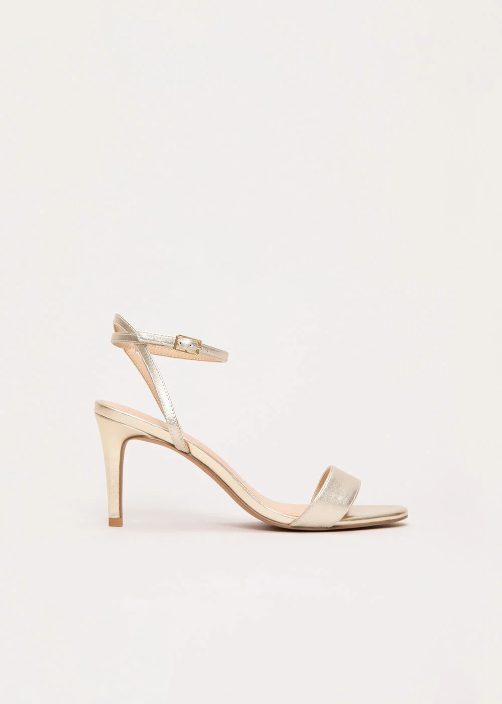 Leather Ankle Strap Heeled Sandals | Phase Eight UK | | Phase Eight