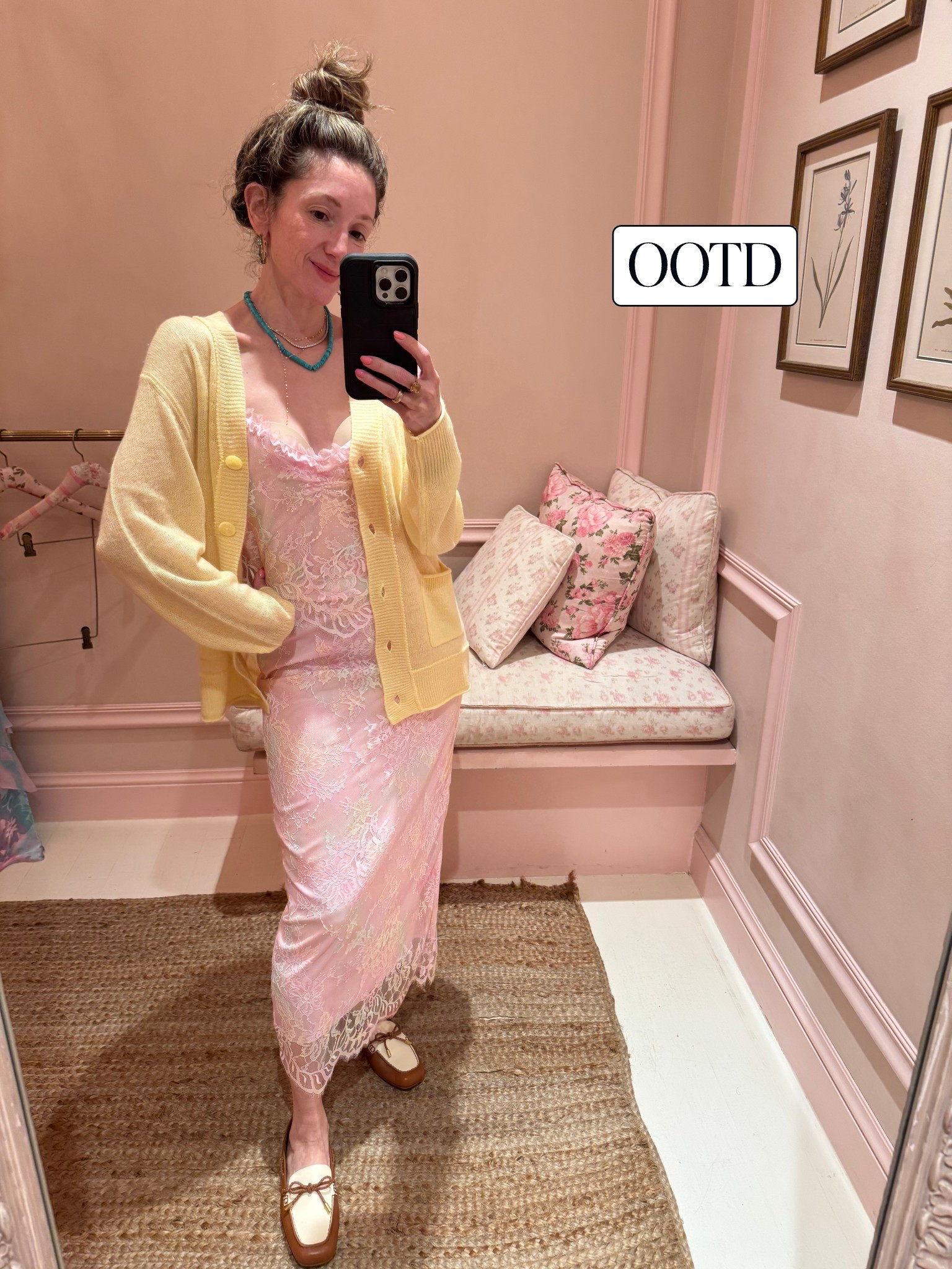 Love this whole look minus boat shoes 😂 xs top 00 skirt xxs sweater perfect vacation or spring outfit 

#LTKParties #LTKTravel #LTKSeasonal