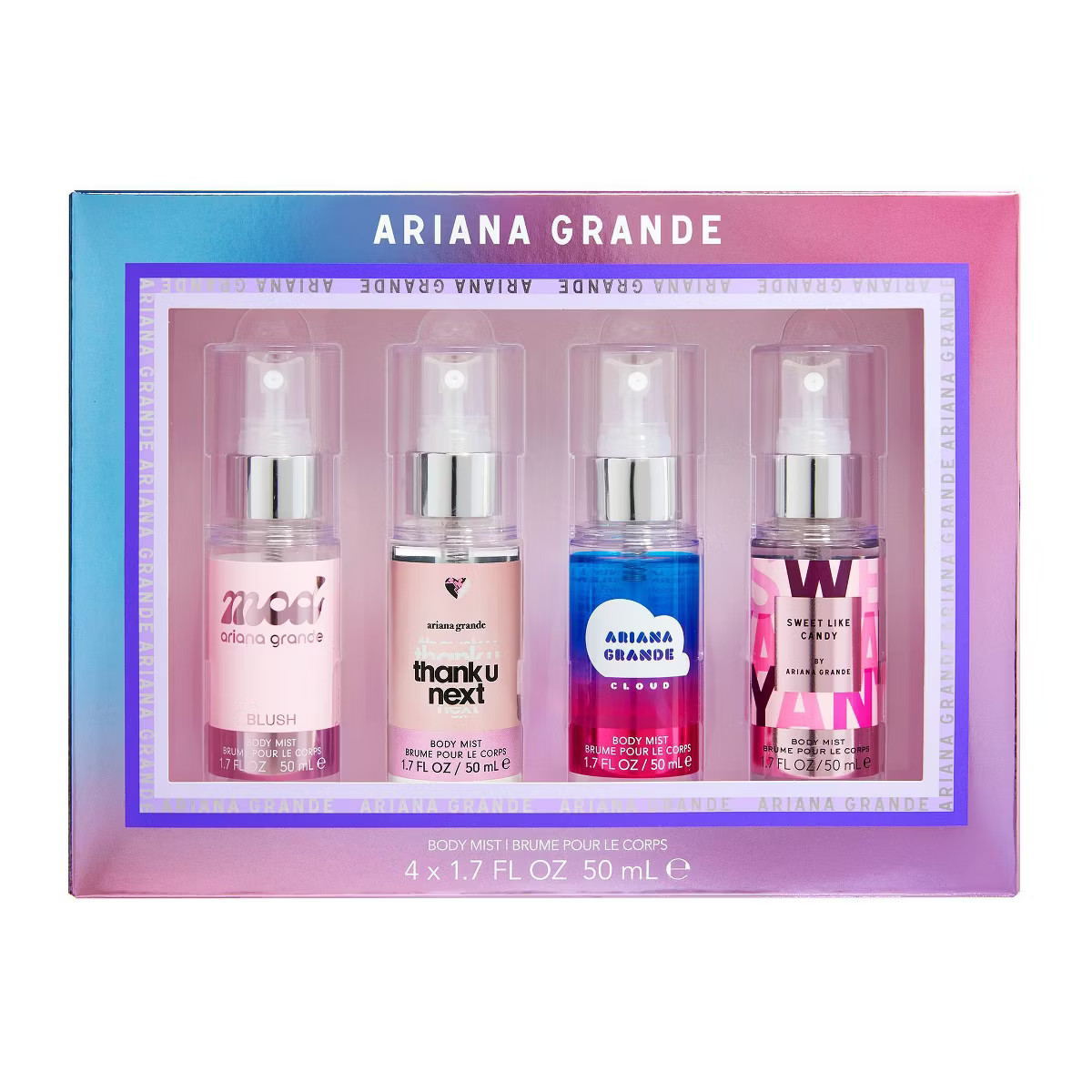 Ariana Grand MOD Blush Body Mist Fragrance Coffret Gift Set - 4pc/6.8 fl oz - Ulta Beauty | Target