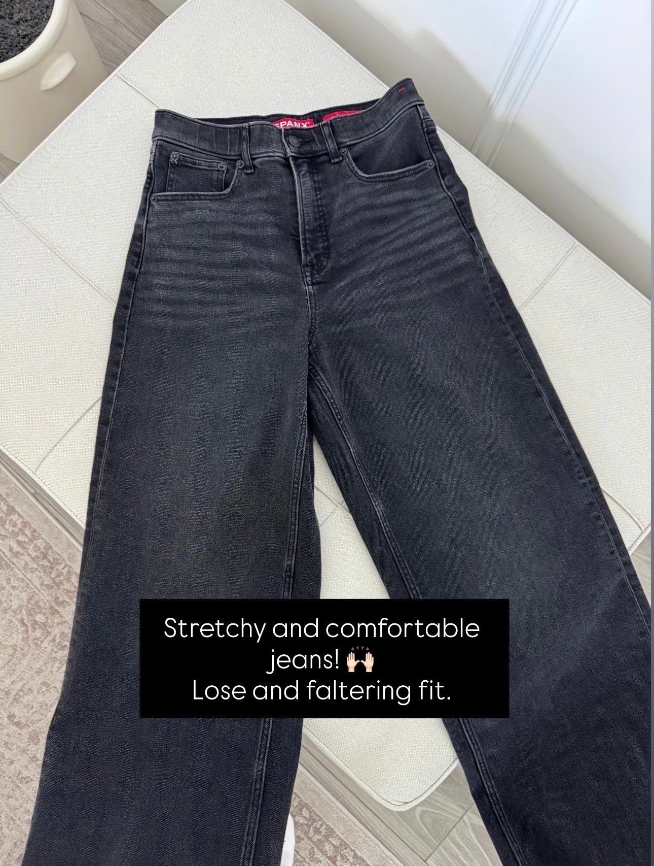 Dark wash wide leg denim. These jeans are ultra comfortable and makes perfect to travel! Or for work or running errands 
Run tts 
Use code ALINEXSPANX for a first time purchase- 15% off 



#LTKootd #LTKU #LTKSeasonal