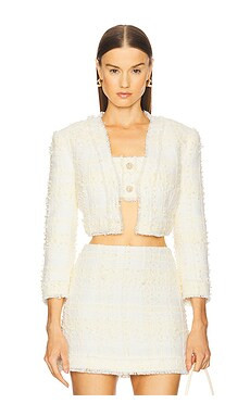 Alexis Benning Jacket in Ivory from Revolve.com | Revolve Clothing (Global)