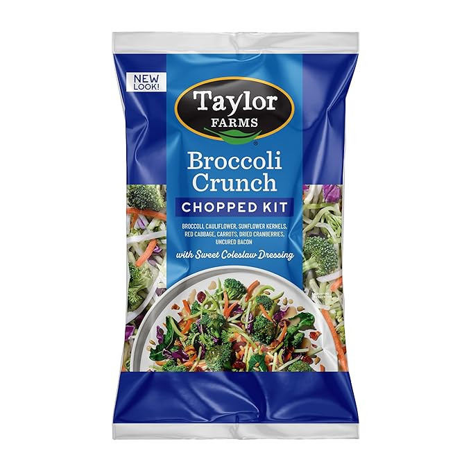 Taylor Farms Broccoli Crunch Chopped Salad Kit 12.7oz | Amazon (US)