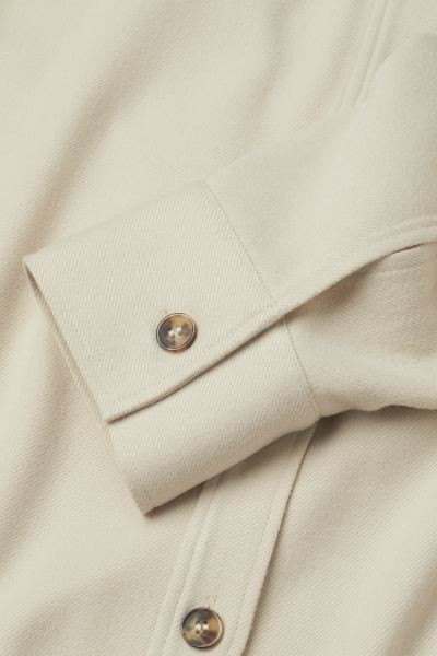 Twill Shirt Jacket | H&M (US + CA)