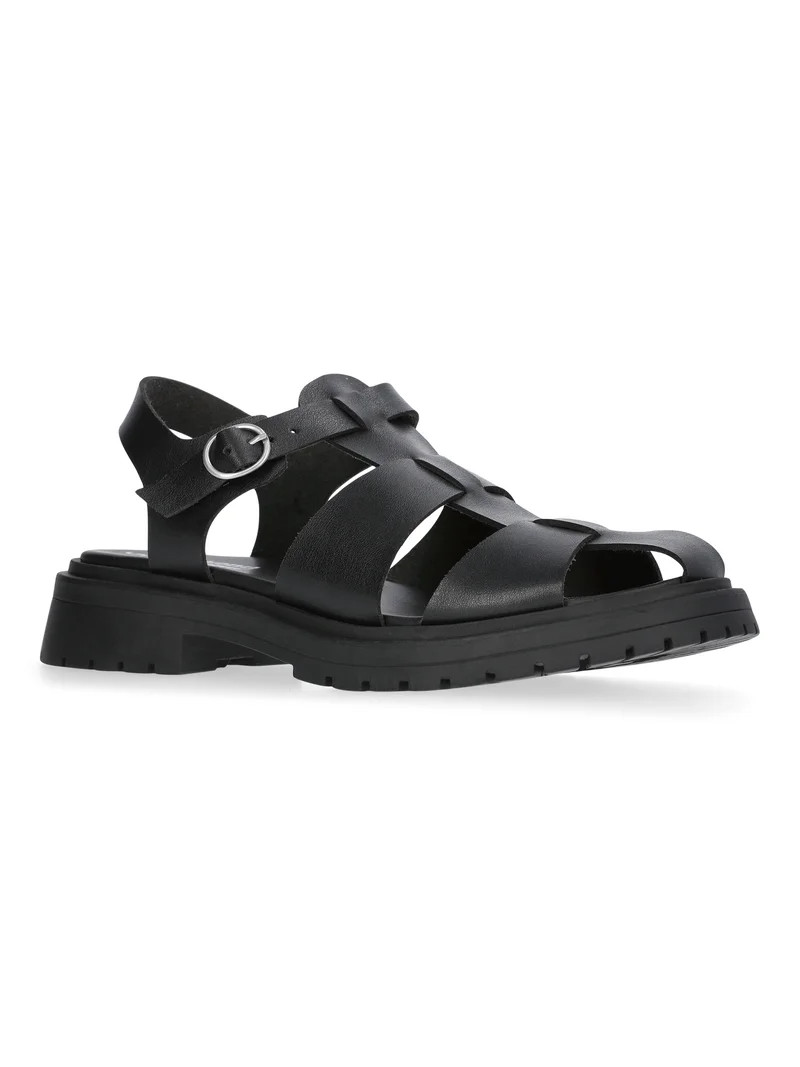 Weekend Academy Girls Lug Sole Fisherman Sandals | Walmart (US)