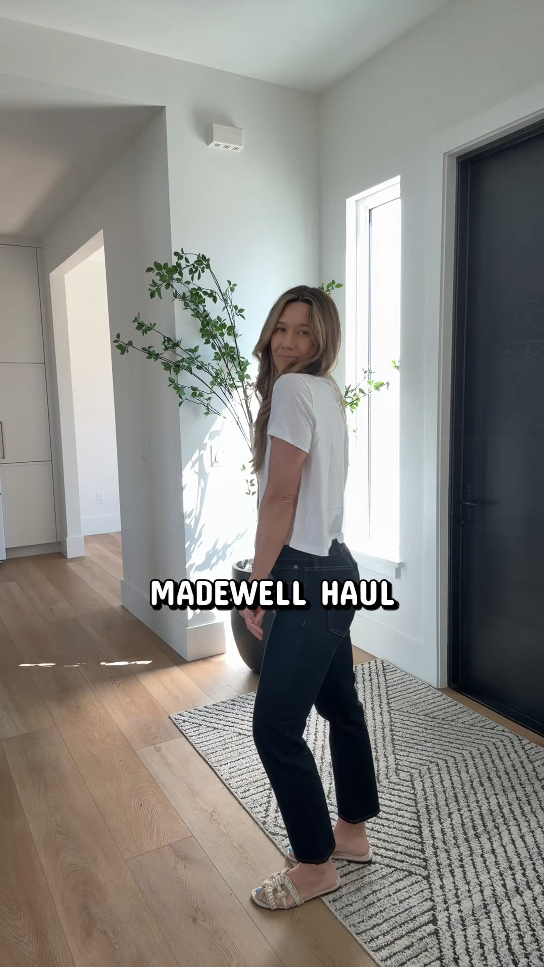 Styling my new pieces from @Madewell 
Jeans 26
Tee small
Cardigan small
Jacket medium 

#LTKOver40 #LTKSeasonal