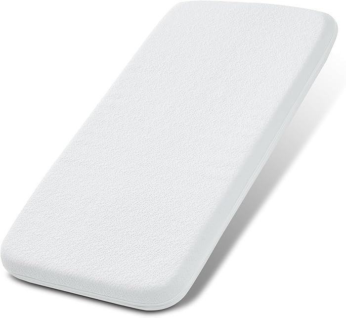 NeoBorn Baby Bassinet Mattress Pad, 32" x 22" Dual Sided Comfort Gel Memory Foam Mattress with Re... | Amazon (US)