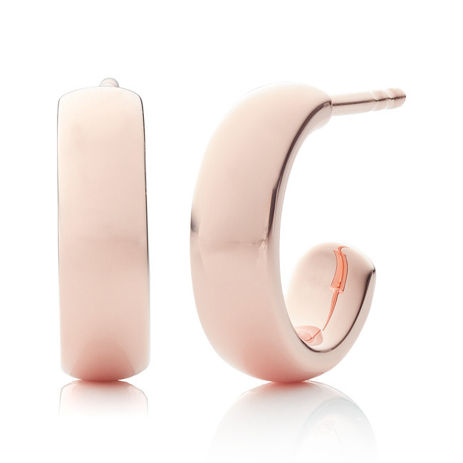 Fiji Mini Hoop Earrings | Monica Vinader (US)