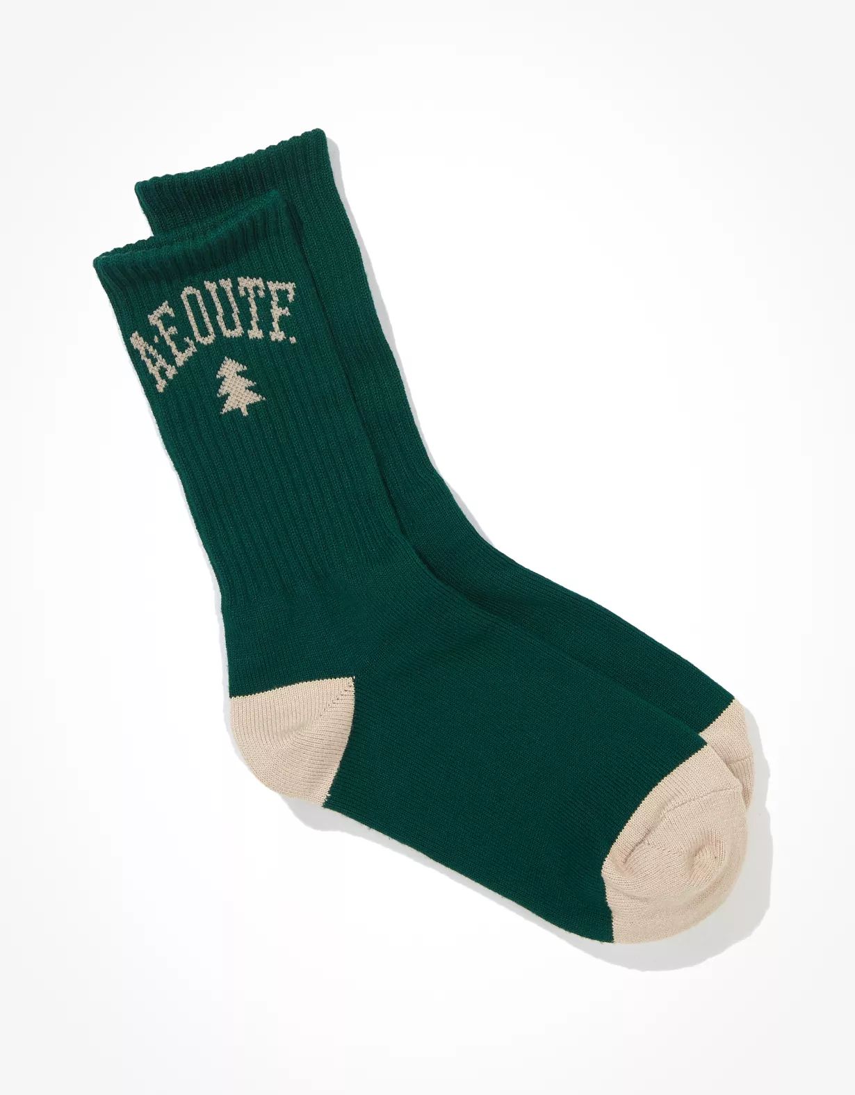 AE Pine Tree Dad Sock | American Eagle Outfitters (US & CA)