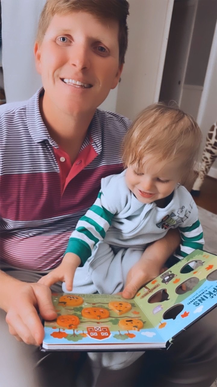Halloween eve storytime… featuring the “five little pumpkins” hehe 🎃🎃🎃🎃🎃 - Judson was a big fan of counting his pumpkins!! 😉 

#LTKSeasonal #LTKHalloween #LTKHoliday