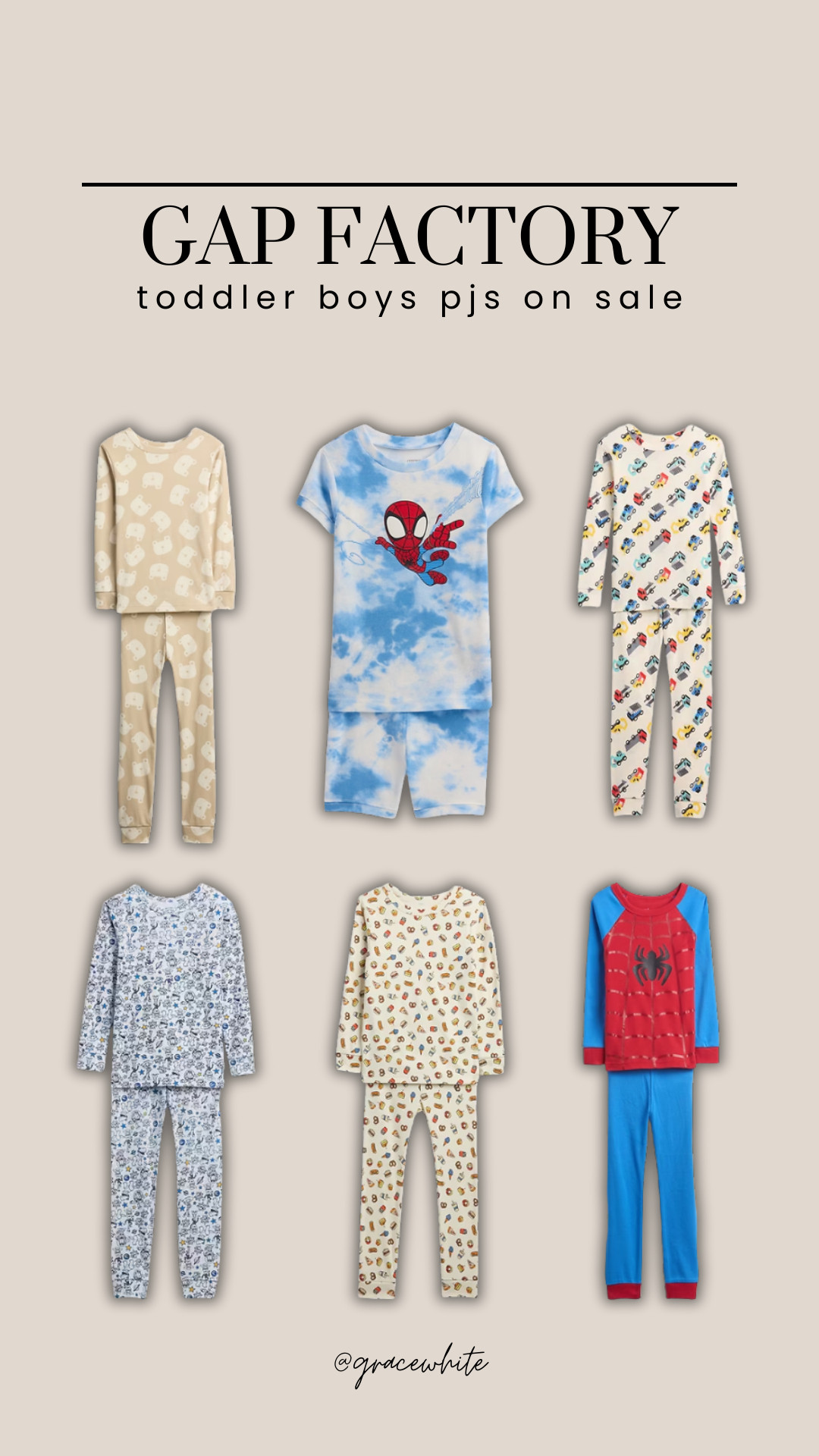 All of these toddler boys pjs are on sale now!!

toddler boys, boys clothing, age 3 clothing age 3 pjs, pjs on sale, sale finds, sale alert, gap, gap factory, boy mom, Grace White 

 #LTKSaleAlert #LTKBaby #LTKKids