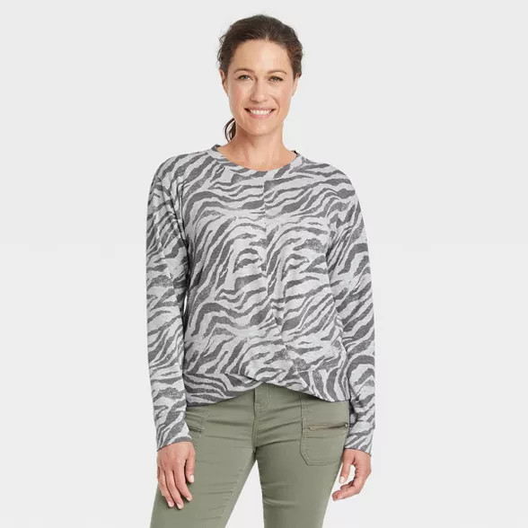 Women's Twist-Front Sweatshirt - Knox Rose™ | Target