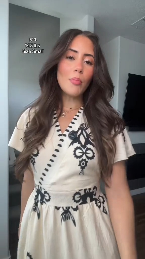 The print, the flowy silhouette, the little details... this is one of those dresses that gets compliments every single time!🌸 

 #LTKootd #LTKvlog #LTKU