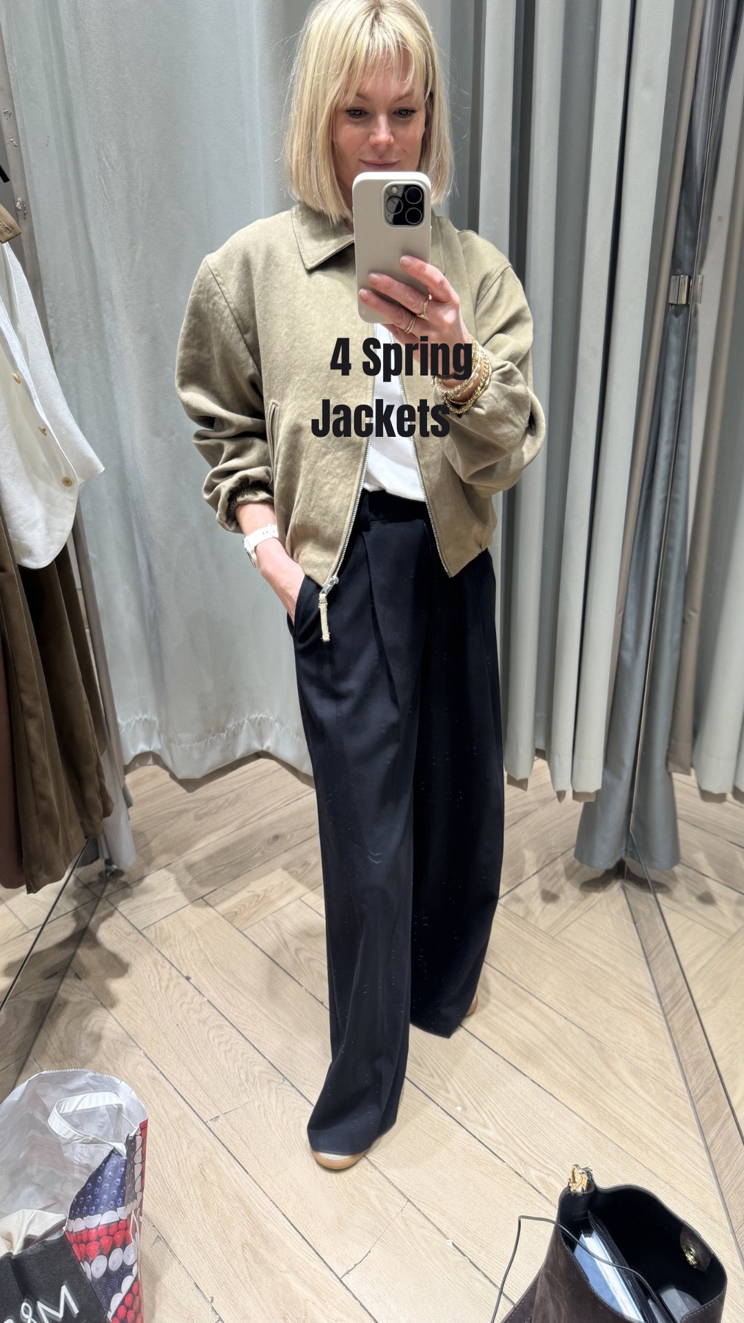 4 spring jackets 

The third one is water repellent and has a hood. 

I’d size down in all of them. 

Spring layers 
Jackets 

#LTKuk #LTKeurope #LTKspring