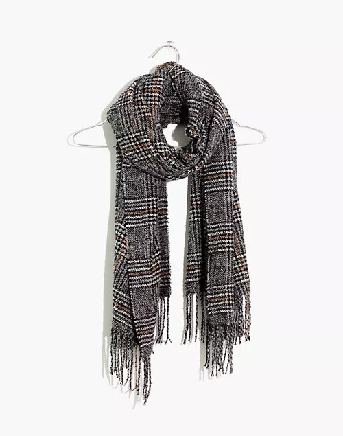 Beattie Plaid Scarf | Madewell