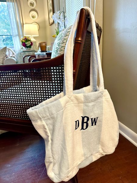 Spring break ready with Weezie’s newest launch! This terry cloth bag is easy to pack, holds plenty, and can be customized to your liking. I’m linking it as well as some other favorites from their most recent launch! Now to plan a trip to use it on  

#LTKfindsunder100 #LTKfindsunder50
