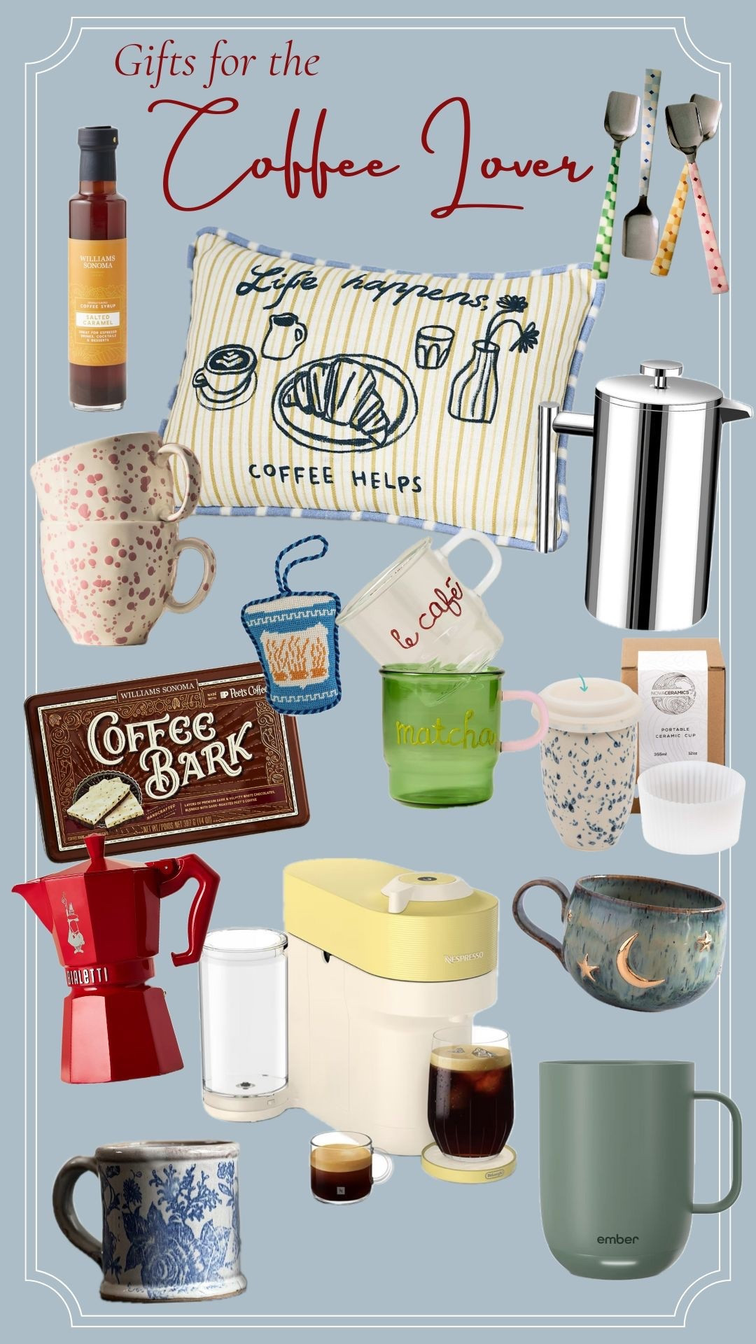 As a certified coffee lover, I feel confident that I’d be thrilled to receive any of these items as gifts this holiday season! Follow along as I will be sharing more gift guides in the coming weeks 🎁

#GiftGuide #GiftIdeas #Giftsforher #giftsforhim #coffeelover #christmasgiftideas

#LTKGiftGuide #LTKHoliday #LTKFindsUnder100