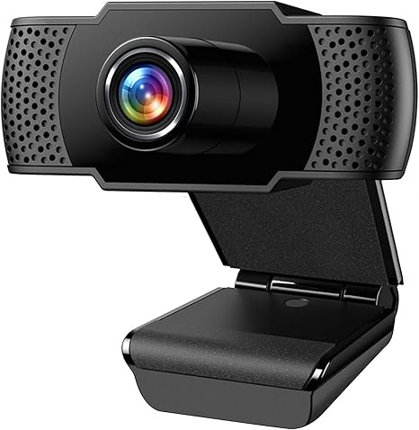 1080P Webcam with Microphone, Full HD Web Camera with Auto Light Correction, Noise-Cancelling Mic... | Amazon (US)