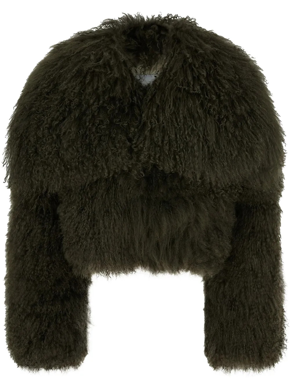 Cropped Shearling jacket | Farfetch Global