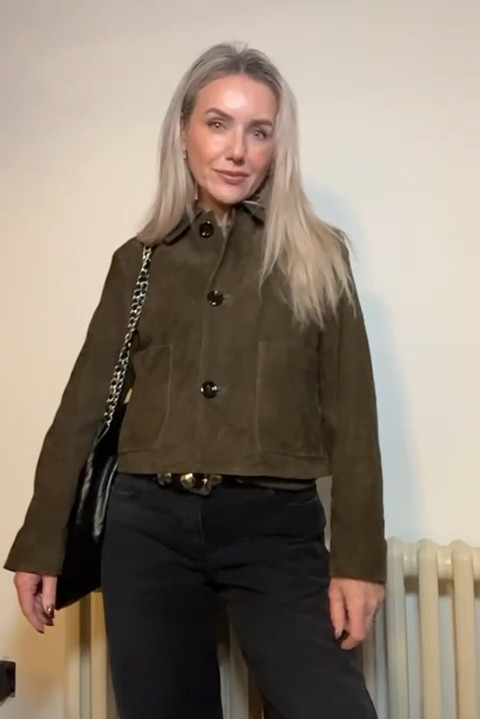 Autumn Outfit Idea, Uniqlo Jumper, Massimo Dutti Jacket, Suede Jacket, Reiss Jeans, Petite Jeans, Vans, Nars Cosmetics, Leather Belt

#LTKeurope #LTKuk #LTKstyletip