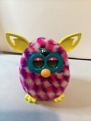 2012 Hasbro Furby Pink White And Purple Yellow Ears Tested/Working  | eBay | eBay US