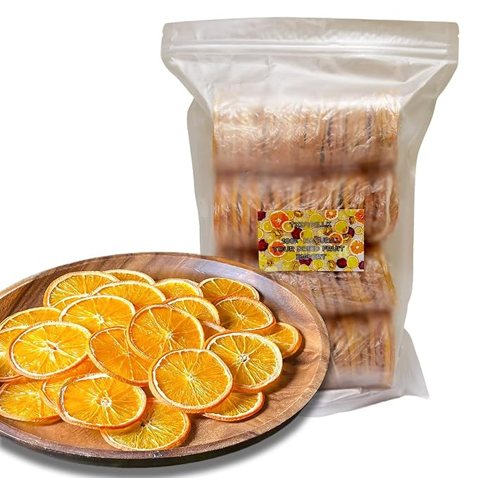 TXDYNLLK Dried Orange Slices 17.6oz(500g) Dehydrated Oranges for Vibrant Cocktails, Festive Chris... | Amazon (US)