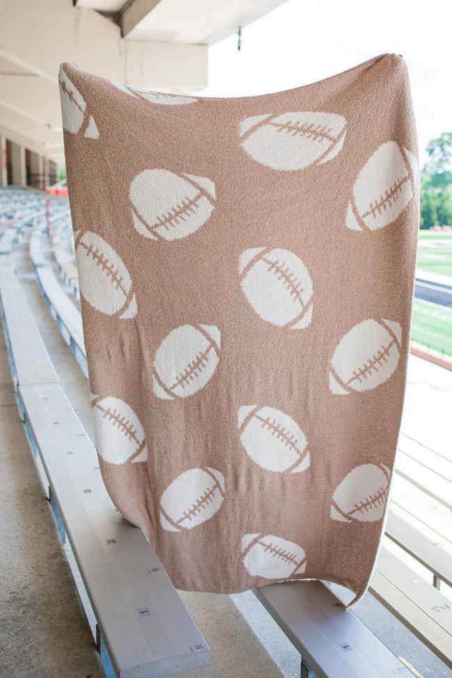 Make Me Believe Football Gameday Blanket | Pink Lily