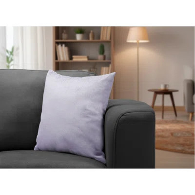 Modern 18X18 Square Decorative Throw Pillow, Purple Hypoallergenic Polyester With Included Insert – Perfect For Sofa, Couch, Bedroom | Wayfair North America