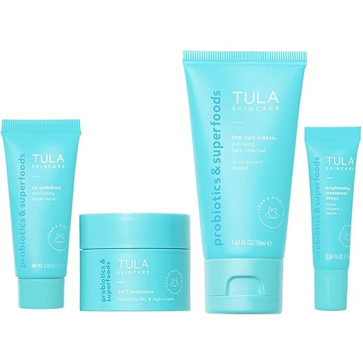 TULA Skin Care On the Go Best Sellers Travel Kit       Send to LogieInstantly adds this product t... | Amazon (US)