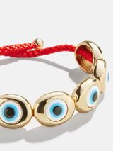 Eye to Eye Bracelet - Blue/Gold | BaubleBar (US)