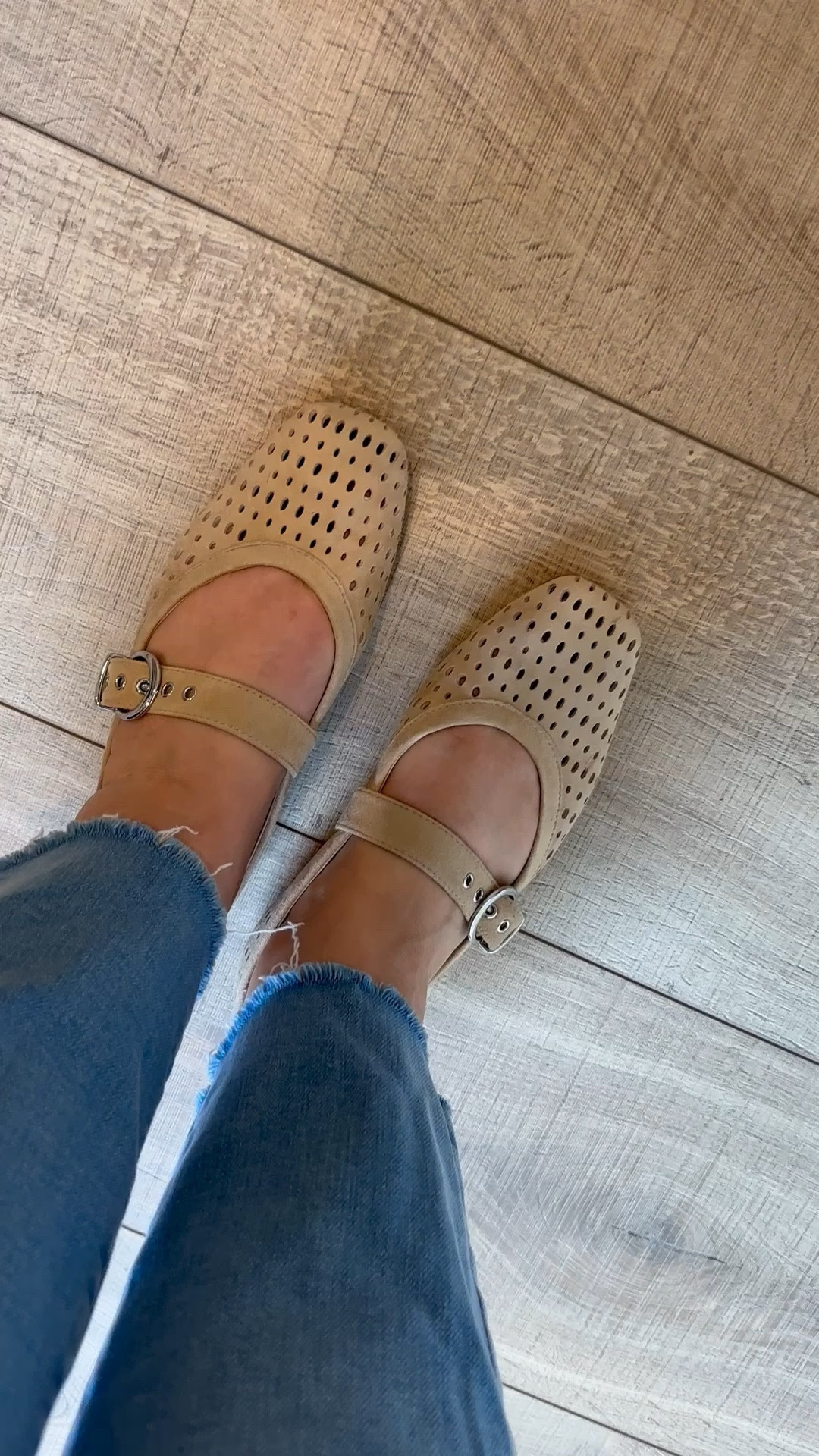 Loving these cutie flats for Spring & Summer! Comfy & Cute🤍 These are the Camel Perf color. 

#LTKTravel #LTKSeasonal #LTKOver40