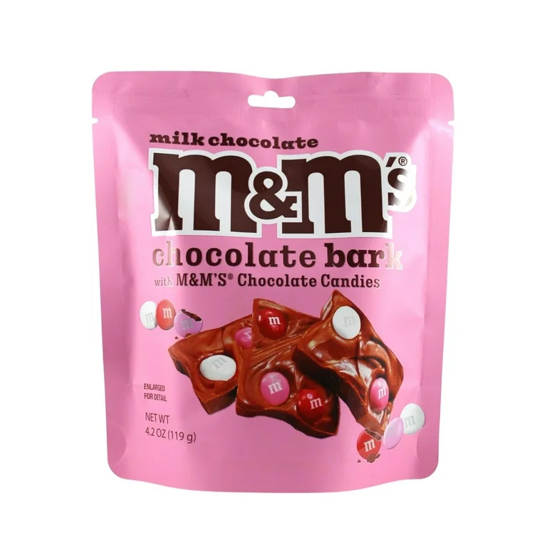 M&M’s Milk Chocolate with Red, Pink, White M&M’s in Gusset Bag | Walmart (US)