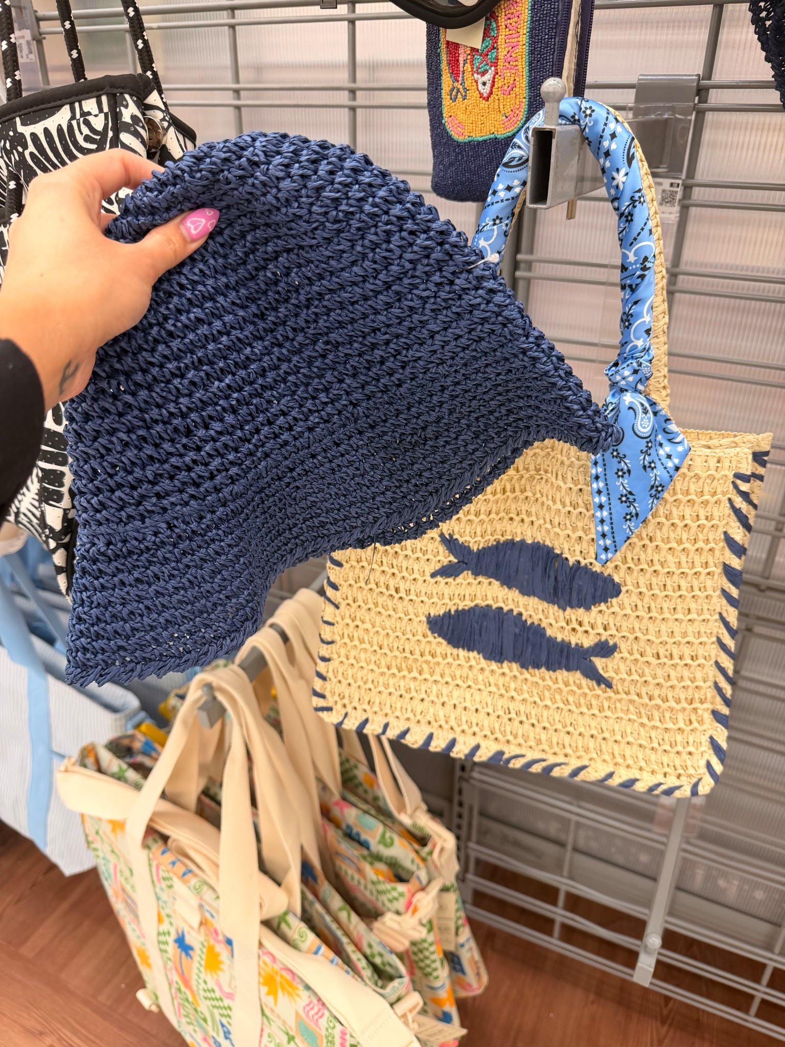 Another matching hat and bag moment 😍😍 we love the sardine/fish trend! 

#LTKootd #LTKdayinmylife #LTKKids