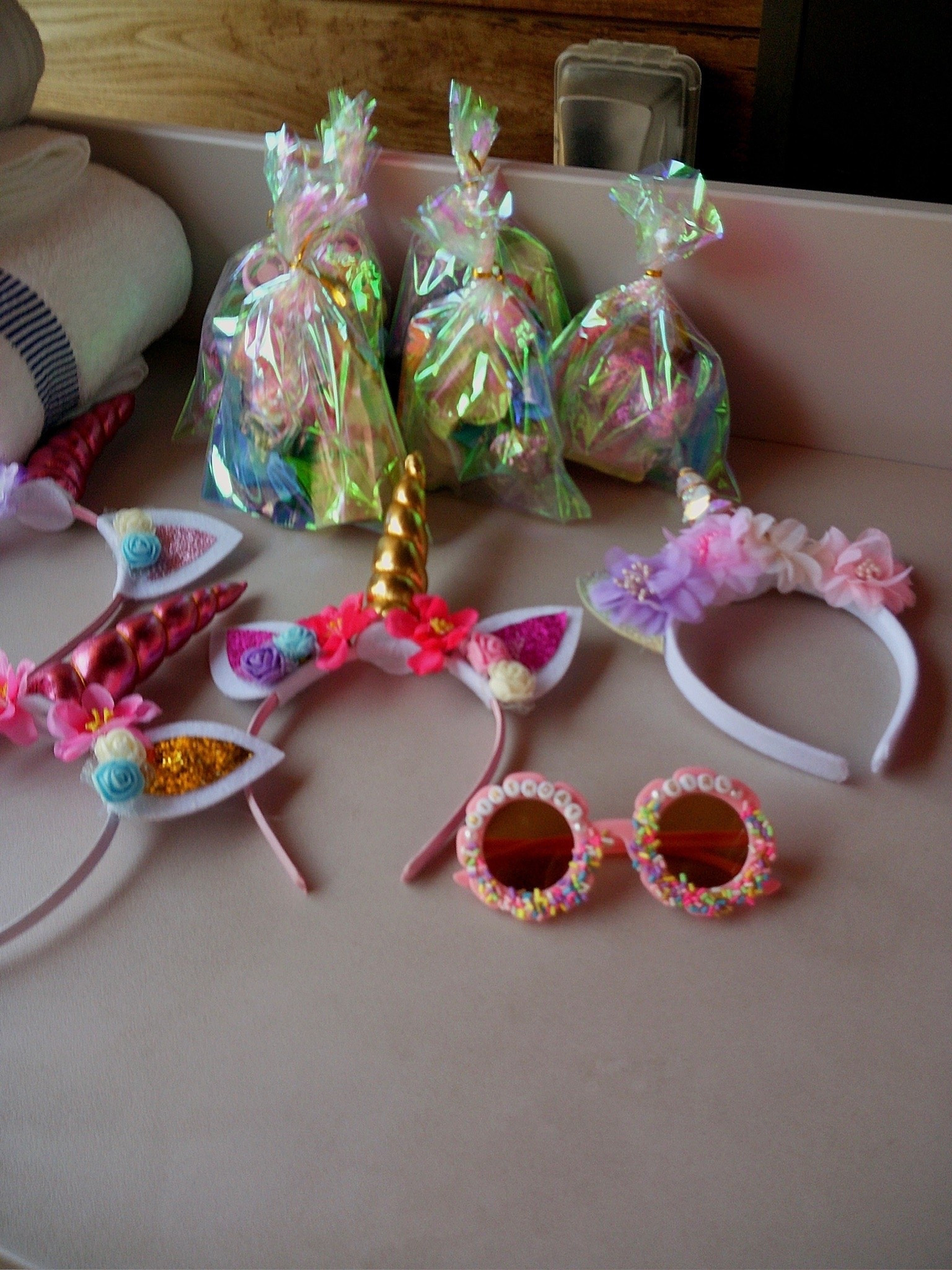 Toddler girl birthday party goodie bags!