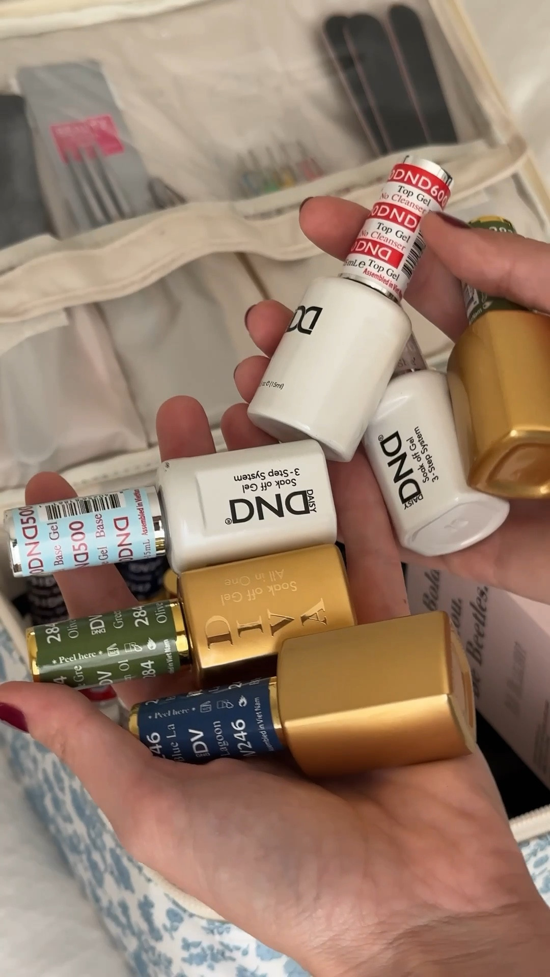 FALL DND NAIL POLISH ! 👖🫒🫐🍸 Colors: She’s white? Shes pink?, Dirty Martini, Teal Treasures, Olive Green, Blue Lagoon

#LTKBeauty #LTKHoliday #LTKSeasonal