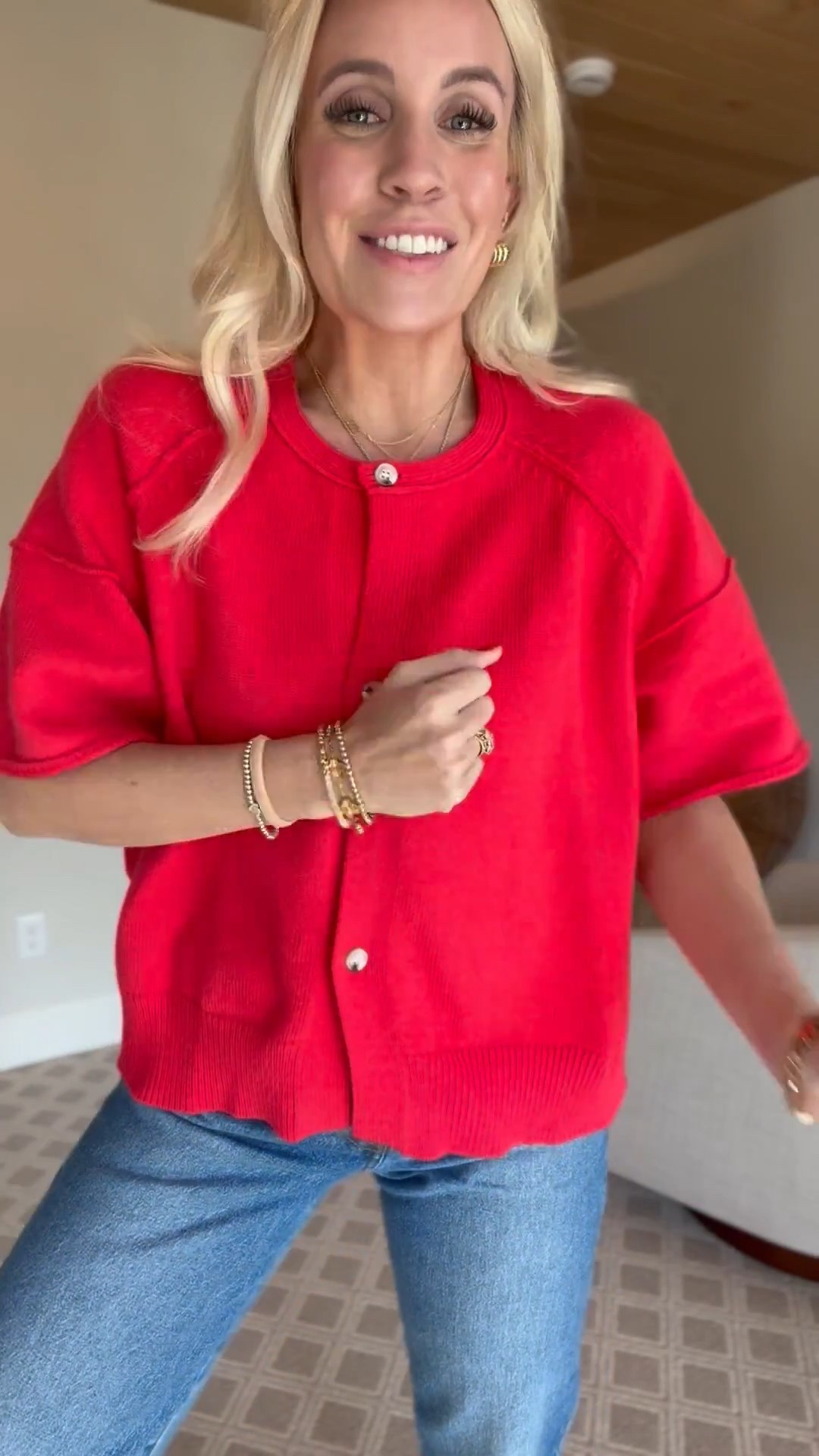 I am really excited about this new short sleeve cardigan! It comes in tons of colors and sizes! I did a size medium

#LTKootd #LTKdayinmylife #LTKgrwm