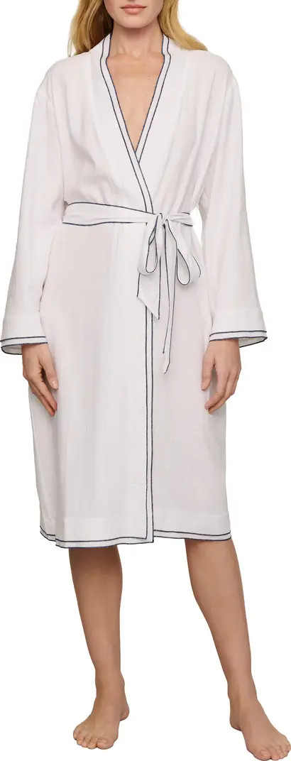 Linen Blend Robe | Nordstrom