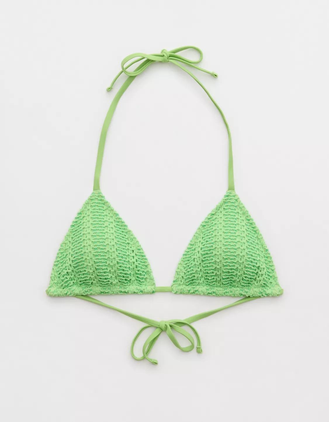 Aerie The Sun-Lover Cloudweave Crochet Bikini Top | Aerie