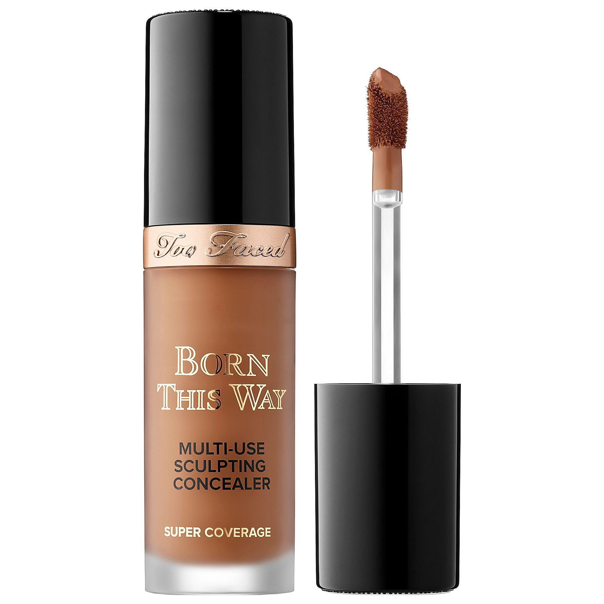 Too Faced Born This Way Super Coverage Multi-Use Concealer with Hyaluronic Acid Toffee 0.45 oz / 13.5 ml | Sephora (US)