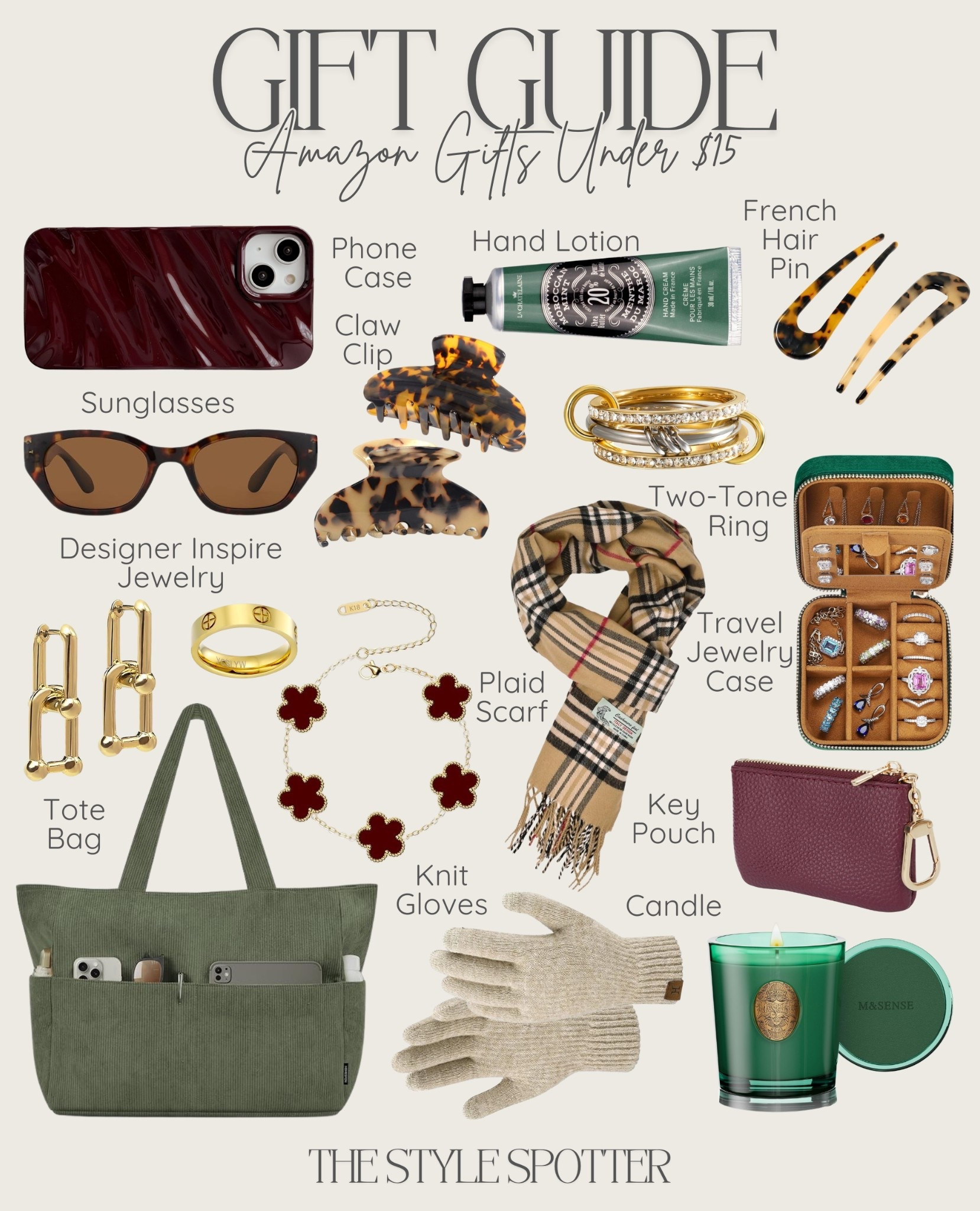 Gift Guide for Her 💝 🎄 
Amazon Gifts Under $15

#LTKGiftGuide #LTKCyberWeek #LTKHoliday