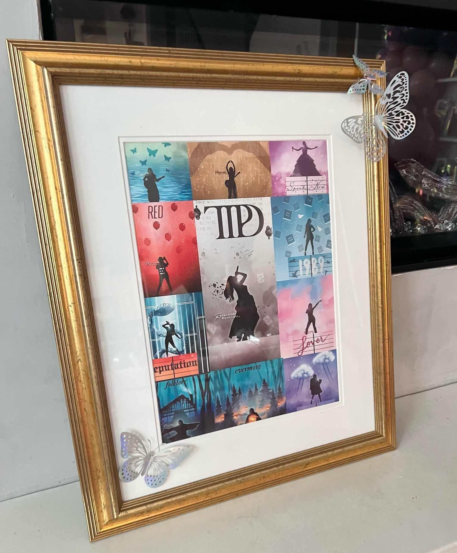 Artwork prints for Jenna’s Bejeweled Taylor Swift Karaoke party! 🪩💜🫶🏻

#LTKparties #LTKkids